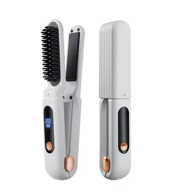 2-in-1 straightener hair comb (xy-286)