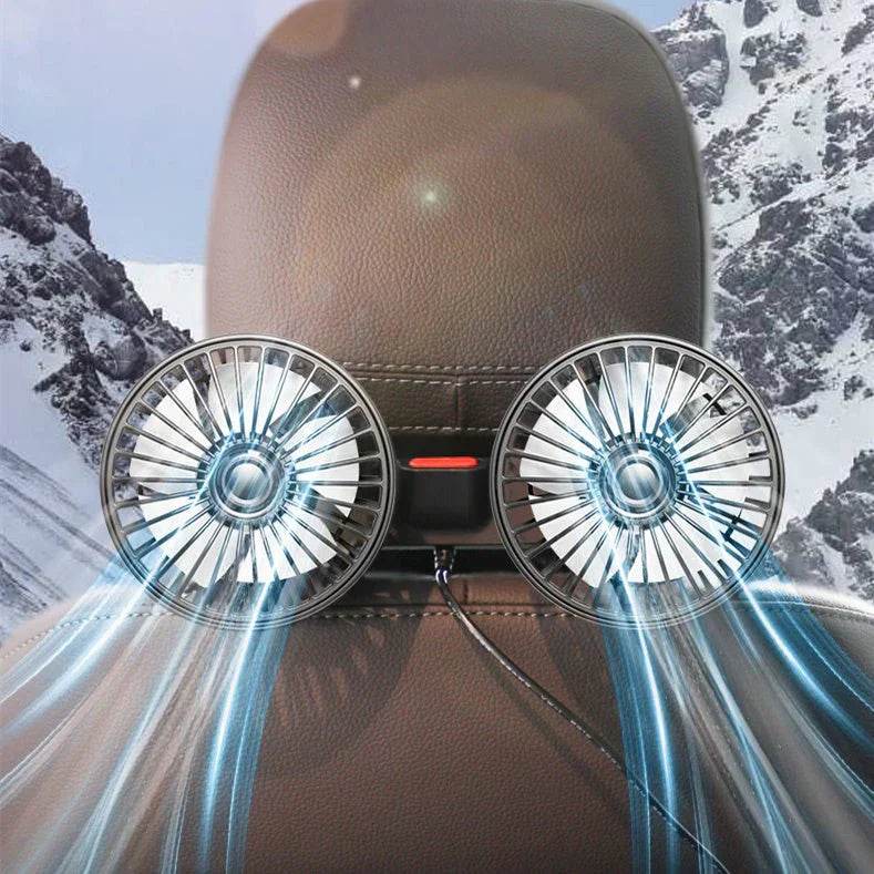 12v24v car rear electric fan multifunctional adjustment of large wind