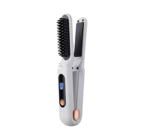 2-in-1 straightener hair comb (xy-286)