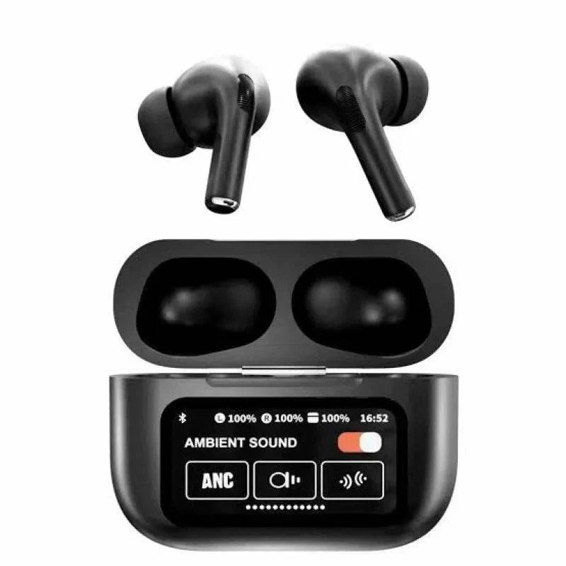 new a9 pro apple airpods anc/enc noise reduction, touch control wireless airbuds