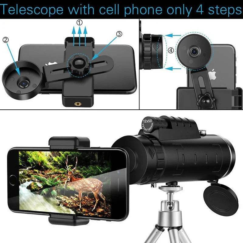 40x60 monocular telescope