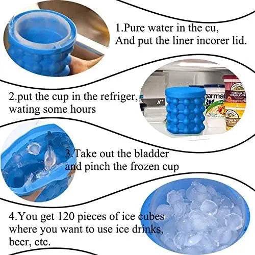 silicone ice cube maker