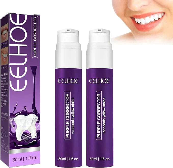 purple whitening toothpaste