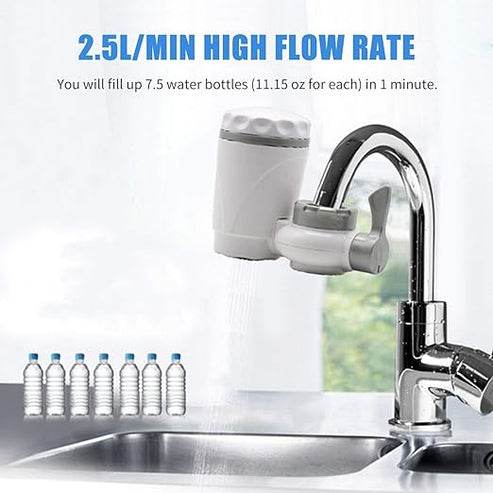 faucet water filter with activated carbon