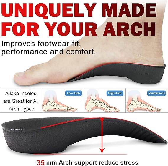 high arch support