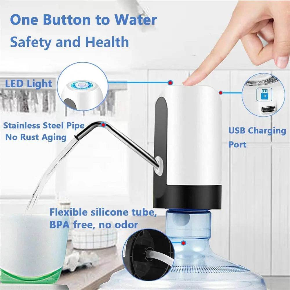 electric portable water dispenser pump