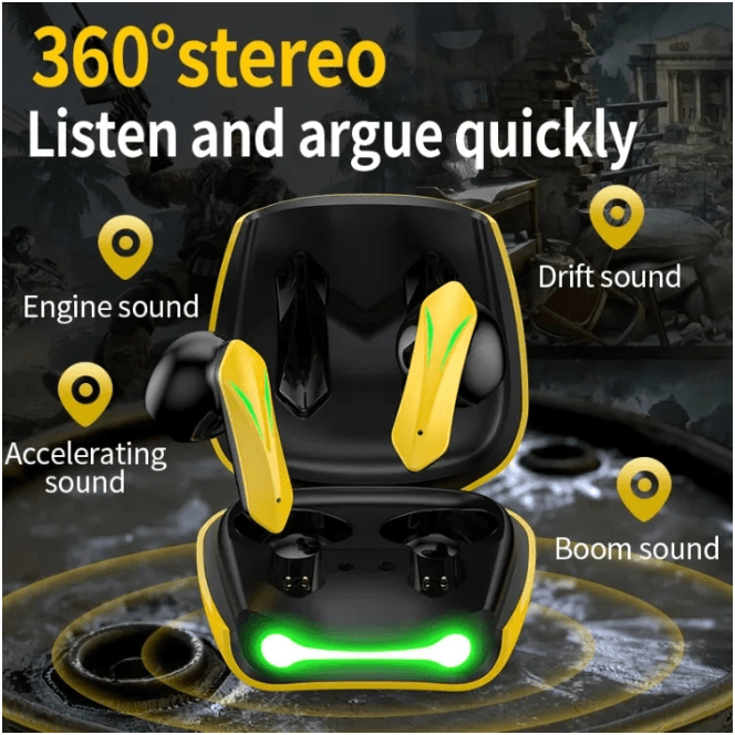 wireless earbuds gaming earphone