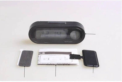 Car Clock Thermometer Two-in-one Luminous Electronic Watch Car