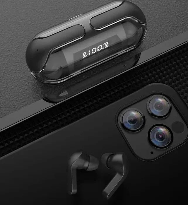 crystal wireless earphones - transparent air 33