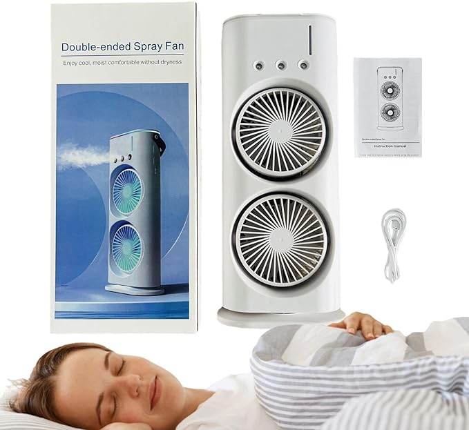 double ended spray fan