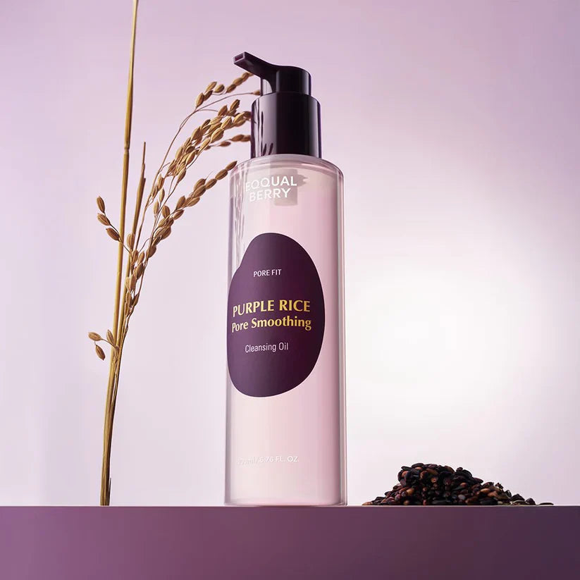 eqqual berry - purple rice skincare duo