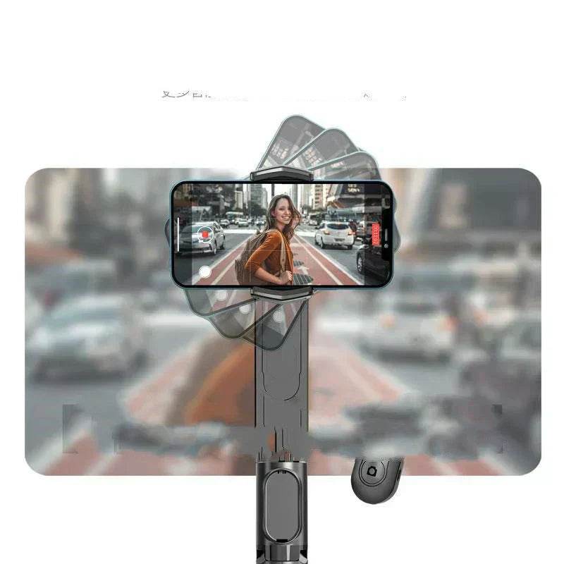 hand-held tripod head stabilizer selfie stick anti-shake