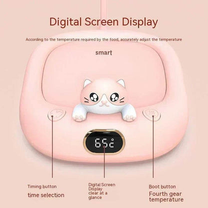 Home Office Cute Pet Constant Temperature Cup Warming Holder Winter Gadgets