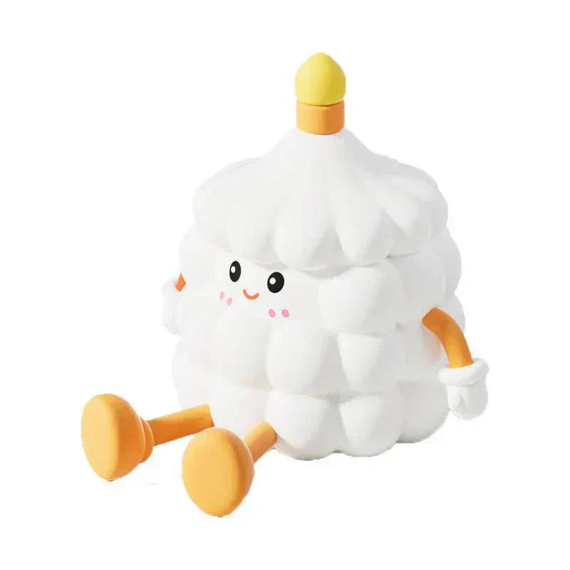 light creative sleep with small night lamp