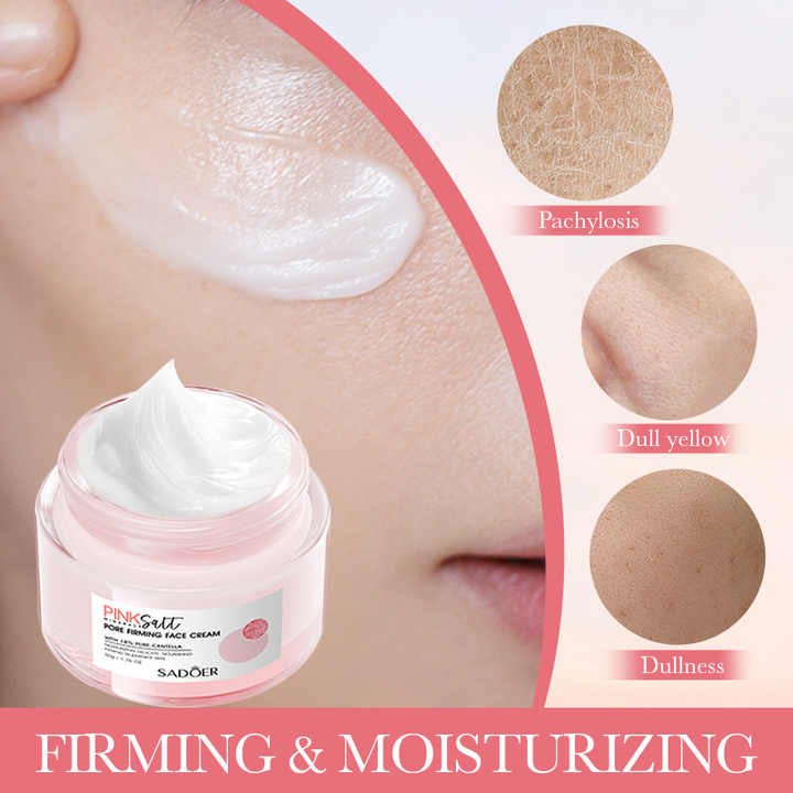 sadöer - himalayan pink salt minerals pore firming face cream (original)