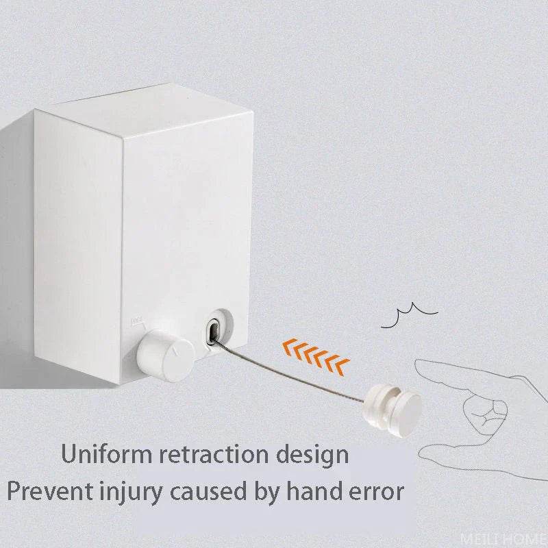 telescopic clothesline clothes drying rope