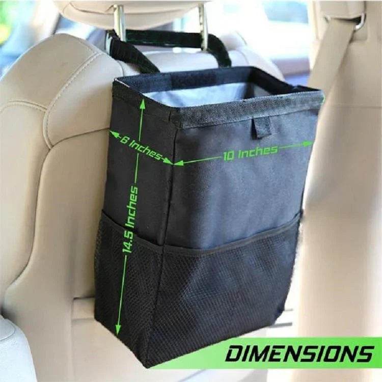 waterproof and large-capacity outdoor car seat back storage bag