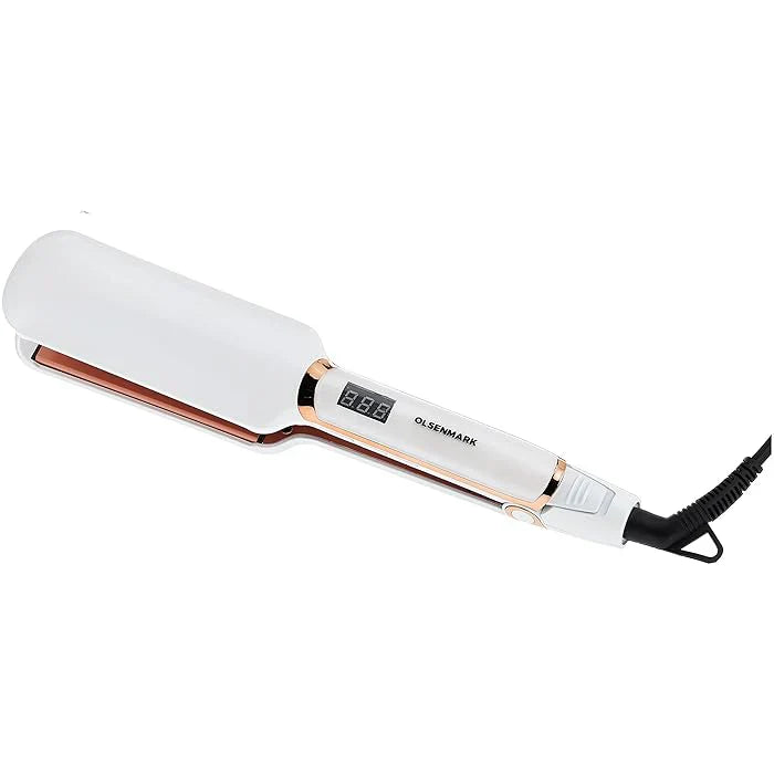wide plate hair straightener